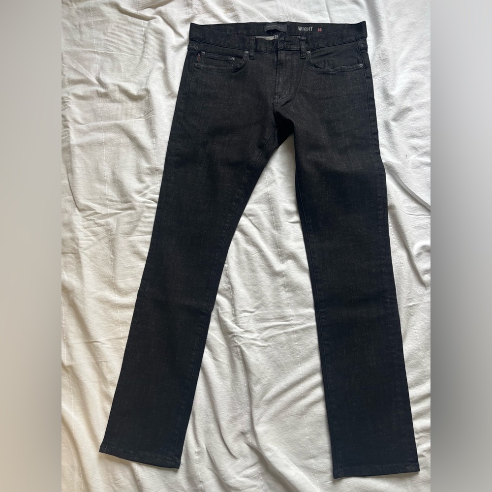 John Varvatos Black Skinny Jeans Sleek Modern Design